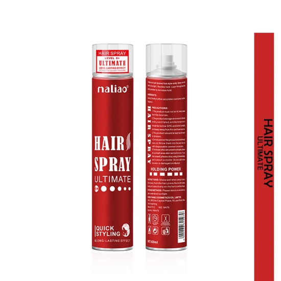 Maliao Ultimate Hair Spray - Quick Styling, Long-Lasting Effect | Hair Spray for Men | Hair Styling | Hair Setting Spray | Hair Fixing Spray | Strong Hold