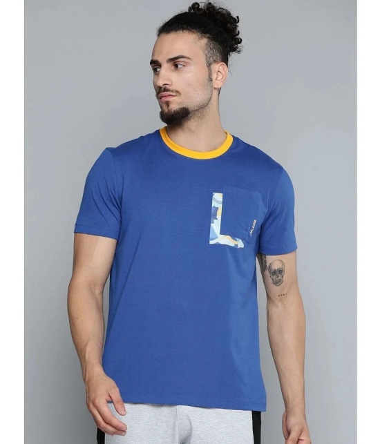 Alcis - Blue Polyester Slim Fit Mens Sports T-Shirt ( Pack of 1 ) - None