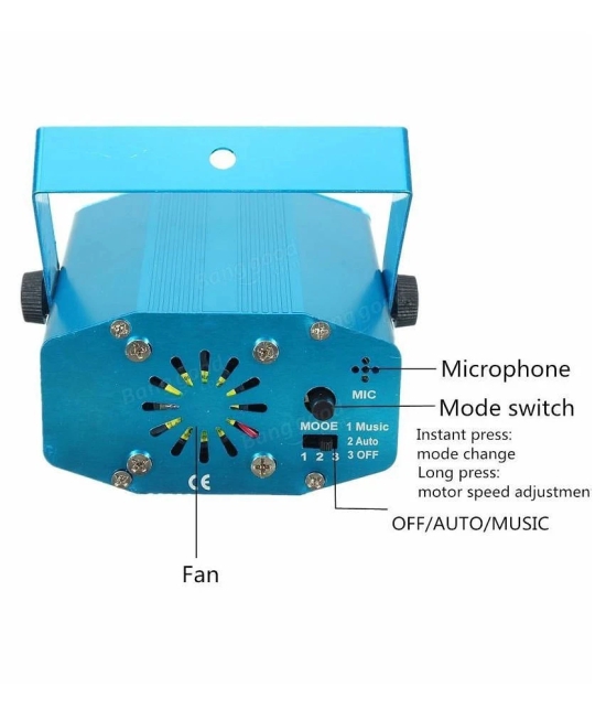 thriftkart mini Laser light Projector Light Multi - Blue