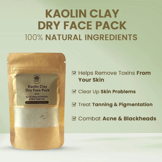 Kaaya Natural  Kaolin Clay Dry Face Pack