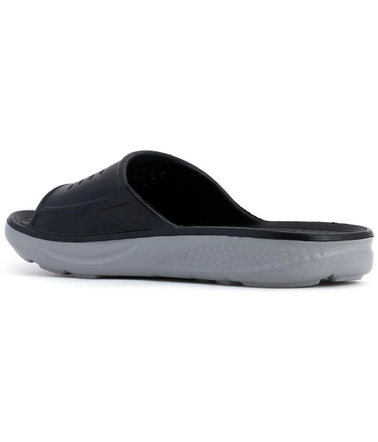 KHADIM - Black Rubber Slide Flip flop - None