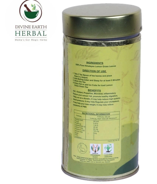 DIVINE EARTH HERBAL Green Tea Loose Leaf 50 gm