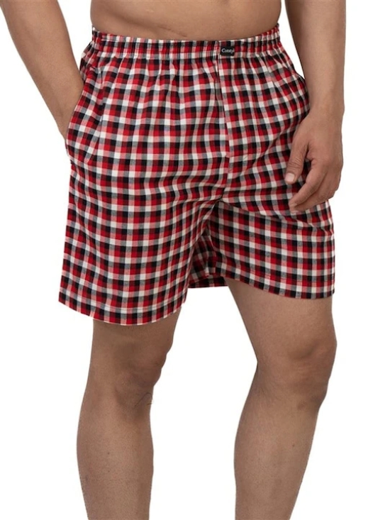 Checked Pure Cotton Boxers