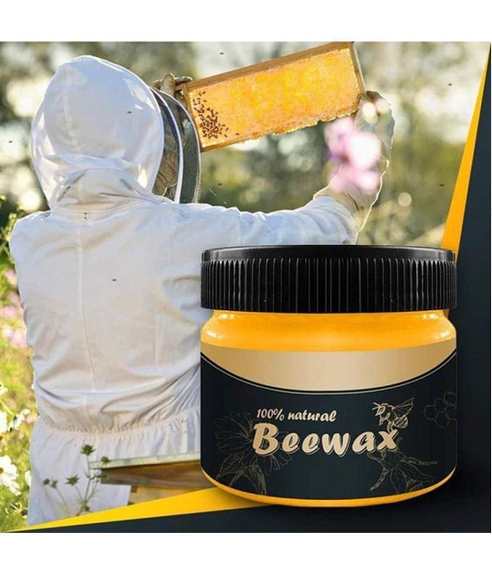 DHSMART Wood Seasoning Beewax Wood Polish Wax Traditional Beeswax Polish for Wood & Furniture 1 no.s