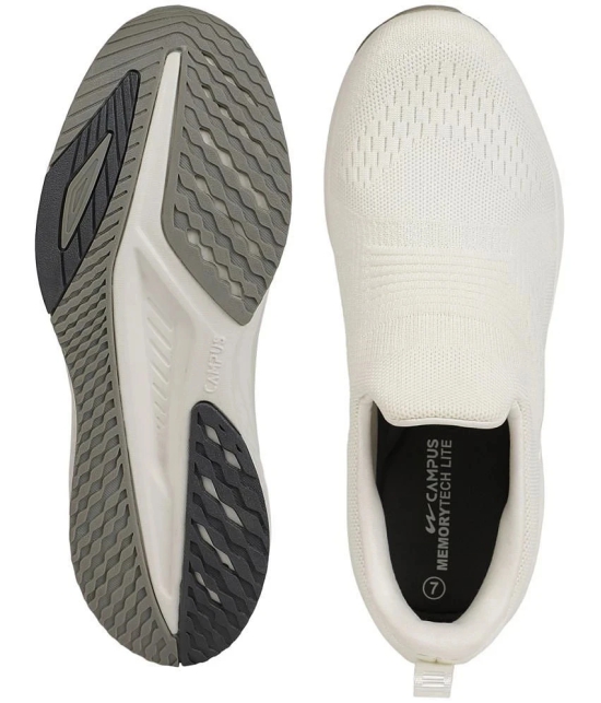 Campus CYBER Off White Mens Slip-on Shoes - None