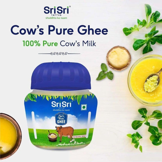 Sri Sri Tattva Cow's Pure Ghee, 200ml