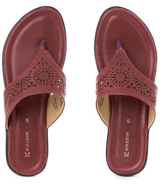 KHADIM Maroon Womens Flats - None