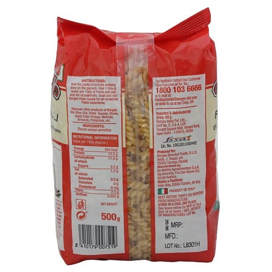 Borges Fusilli, 500 Gm