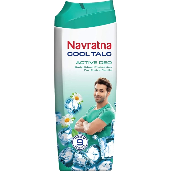 NAVRATNA COOL TALC ACTIVE DEO 400gm