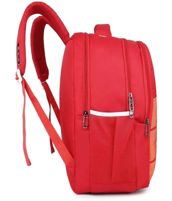 Da Tasche Red Polyester Backpack For Kids