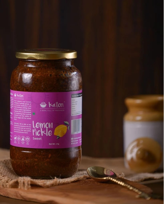 Katori Handcrafted Lemon (Sweet) Pickle 1kg