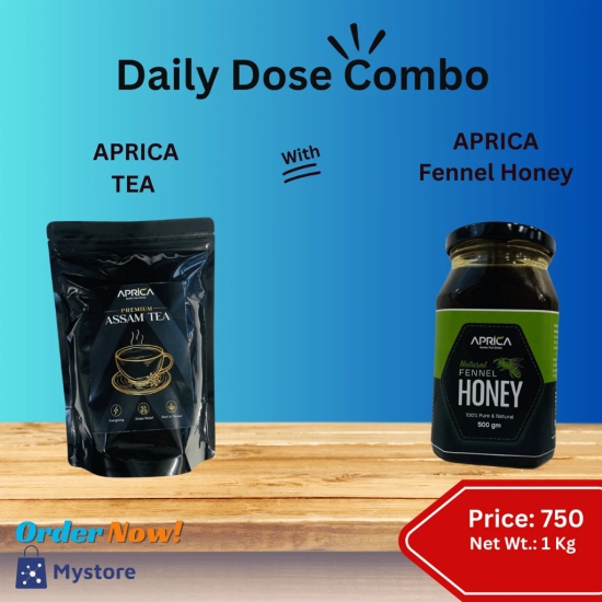 Daily Dose Combo | Aprica Premium Tea - Aprica Fennel Honey