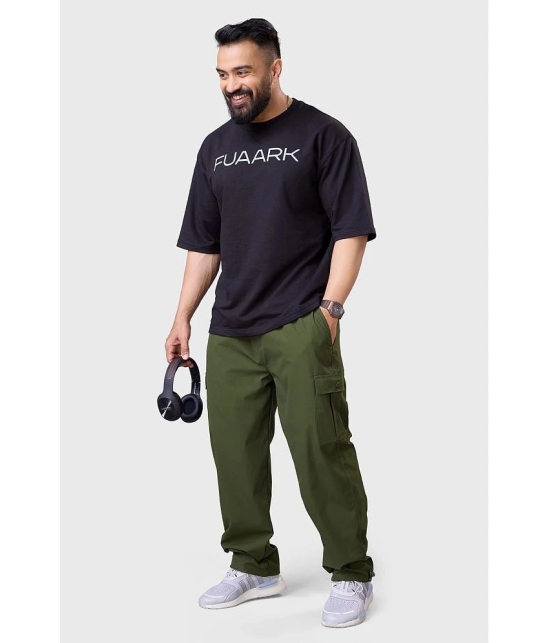 Fuaark Olive Polyester Mens Sports Trackpants ( Pack of 1 ) - None