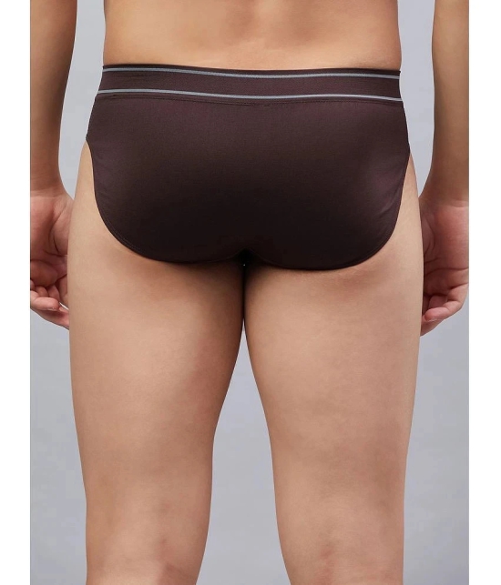 C9 Airwear - Brown Nylon Mens Briefs ( Pack of 1 ) - None