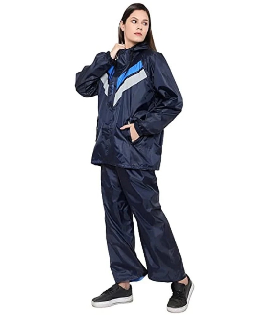 Zacharias Raincoat Set - Blue - None