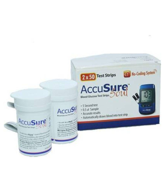 Accusure ACCUSURE SOUL 100 STRIPS Expiry March 2024