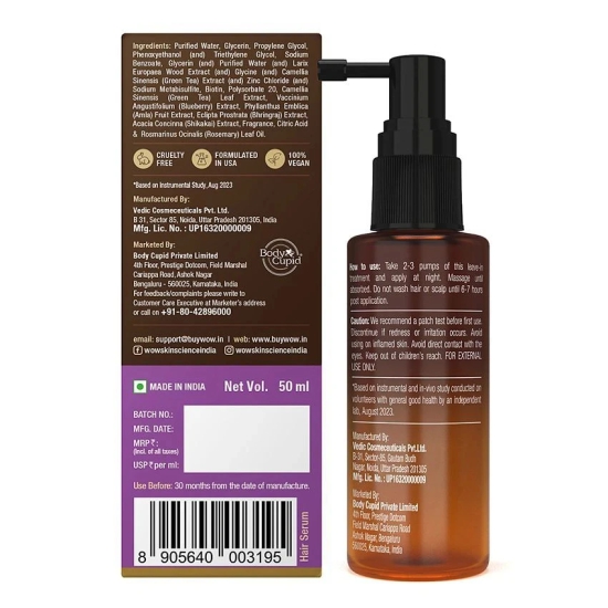 WOW Skin Science Hair Serum 50 mL