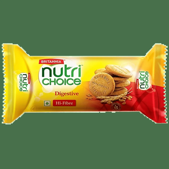 Britannia Nutri Choice Hi-Fiber Digestive Biscuits, 100 Gms