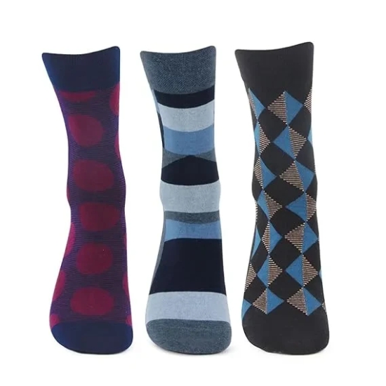 Men Formal Business/ Office Socks - Pack Of 3