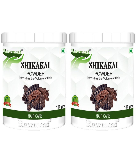 rawmest Shikakai Powder| For Hair Care Hair Scalp Treatment 200 g Pack of 2