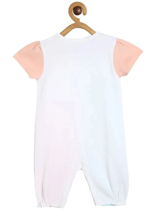 MINI KLUB Multi Color Cotton Rompers For Baby Girl ( Pack of 2 ) - None