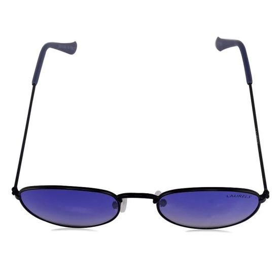 Laurels - Blue Oval Sunglasses ( Ls-Ryl-030202 ) - Medium