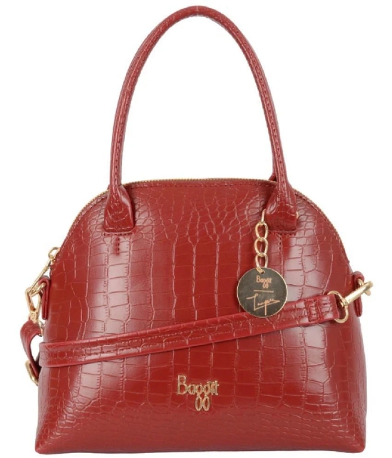 Baggit Red PU Handheld - Red