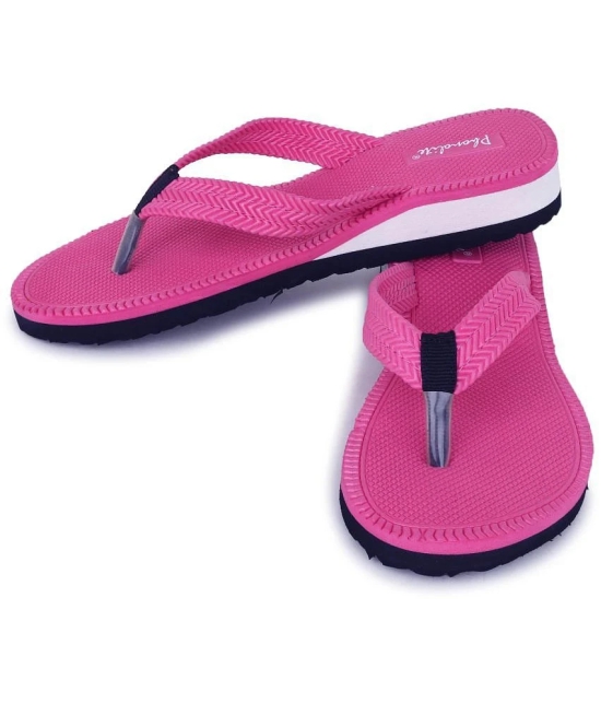 Phonolite Pink Womens Thong Flip Flop - None