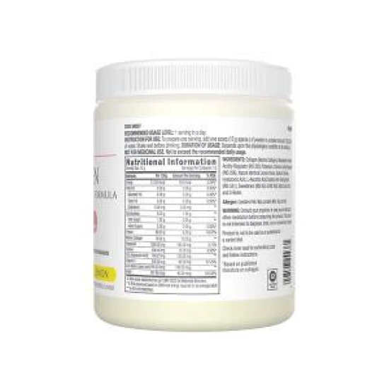 GNC Collagen pwdr Lemon 200gm