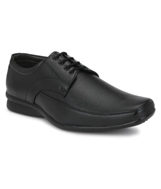 Bucik Office Genuine Leather Black Formal Shoes - None