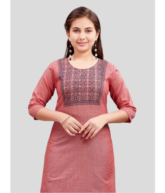 Aarika Pink Cotton Girls Kurta and Sharara Set ( Pack of 1 ) - None