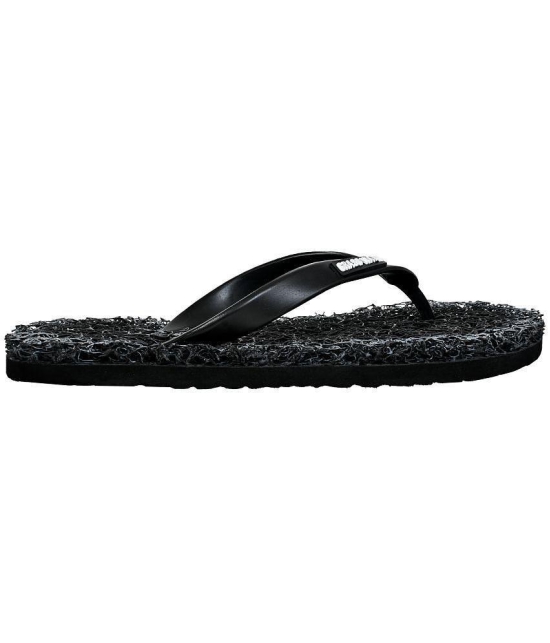 GRASS WALK - Black Men's Thong Flip Flop - None