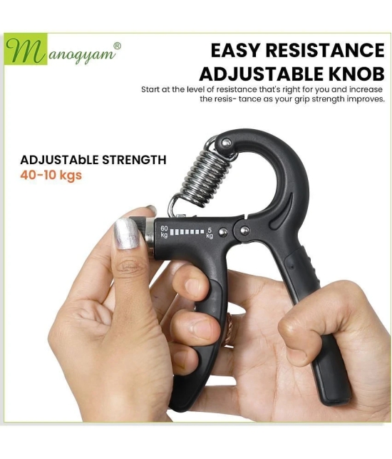 Hand Gripper-Best Hand Exerciser Grip Strengthener Adjustable 10 Kg To 40 Kg - Multi Color