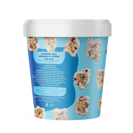 Fit & Flex Mini Bites Cranberry Oats Granola & Yogurt 250g