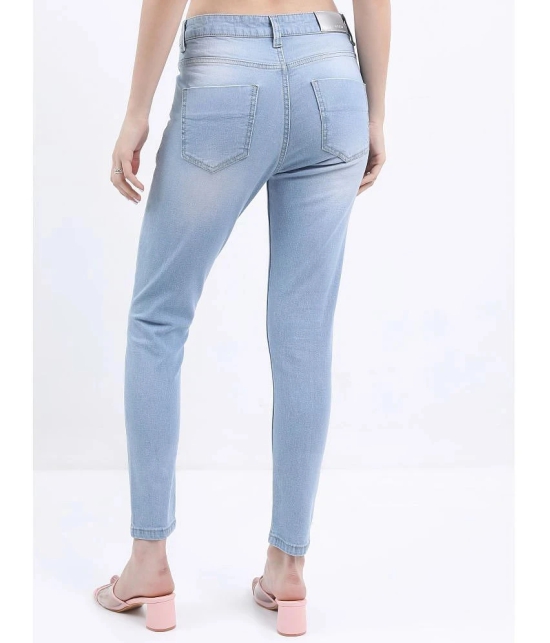 Ketch - Blue Cotton Blend Skinny Fit Womens Jeans ( Pack of 1 ) - None