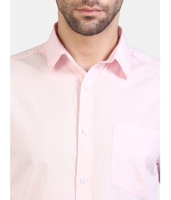 Life Roads - Pink Cotton Slim Fit Men's Casual Shirt ( Pack of 1 ) - None