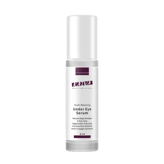 KAIVA Under Eye Serum for Dark Circles, Puffiness, Wrinkles & Radiant Skin - 8ML