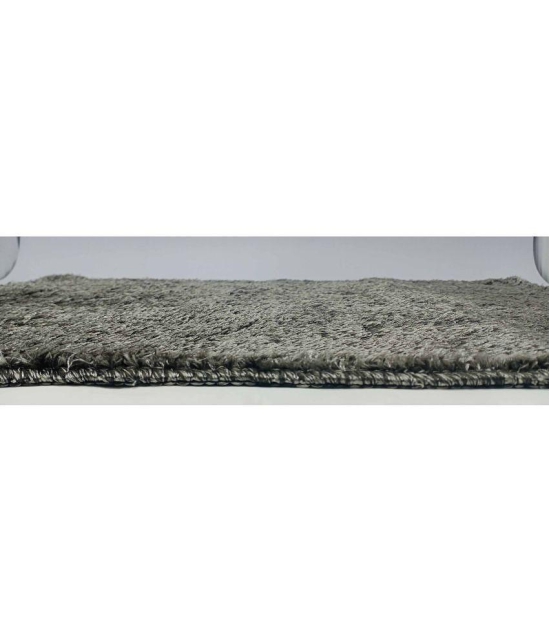 Abhikram Gray Single Door Mat - ( 60 X 40 ) - Gray