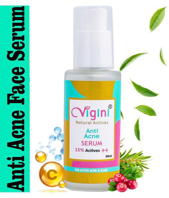 Anti Acne Pimples, Scars Dark Spot Reducing Niacinamide, Tea Tree Oil Vitamin C