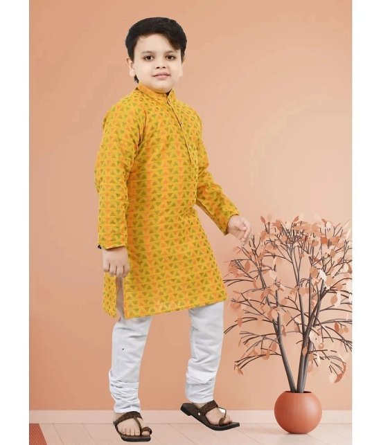 Arshia Fashions Yellow Cotton Blend Boys ( Pack of 1 ) - None