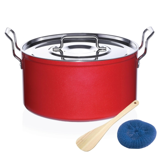 Premier Non Stick Dum Biryani Pot with Stainless Steel Lid 13 Litre