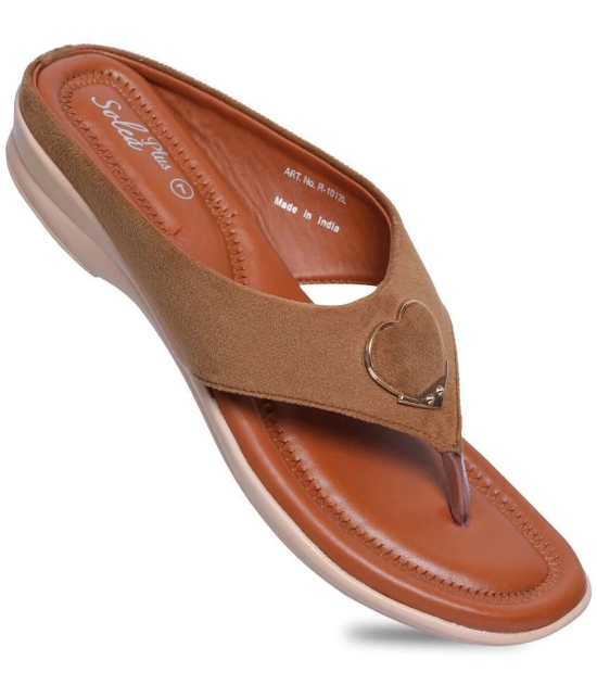 Paragon Tan Floater Sandals - None