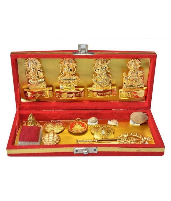 Dhan Lakshmi Kuber Bhandari Sampoorna Kripa Maha Yantra (12 Items) for Wealth and Prosperity