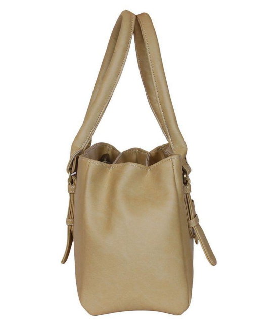 Fostelo -   Beige PU Shoulder Bag - Beige