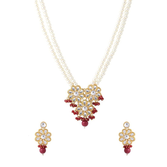 Buy Wizme Rose Gold Wedding Necklace Set for Women | Birthday Gift for Wife  30 Gram Pack of 1 Online at Lowest Price Ever in India | Check Reviews &  Ratings - Shop The World