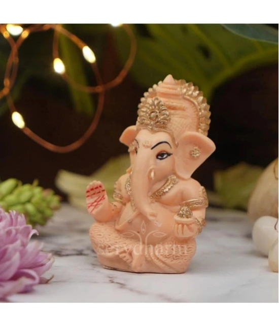 ServDharm Resin Lord Ganesha Idol ( 8.5 cm )