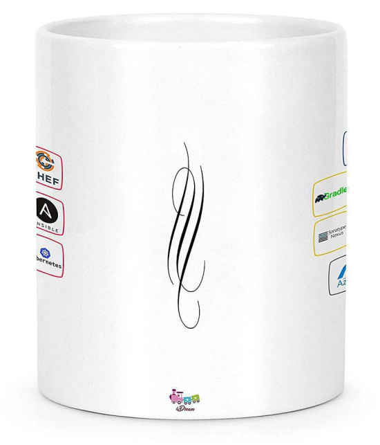 Idream Software Series Ceramic Coffee Mug 1 Pcs 330 mL - White