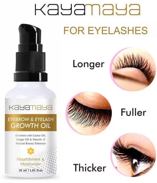 Kayamaya Eyebrow & Eyelash Growth Oil for Women 30 mL