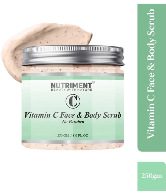 Nutriment Vitamin C Face And Body Scrub For Men & Women ( Pack of 1 ) - 250gm