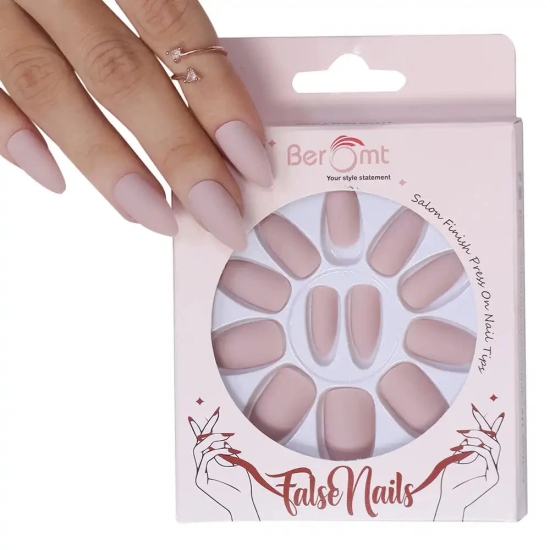 MATTE CLAWS NAILS (NAIL KIT INCLUDED)-Soft Pinkish